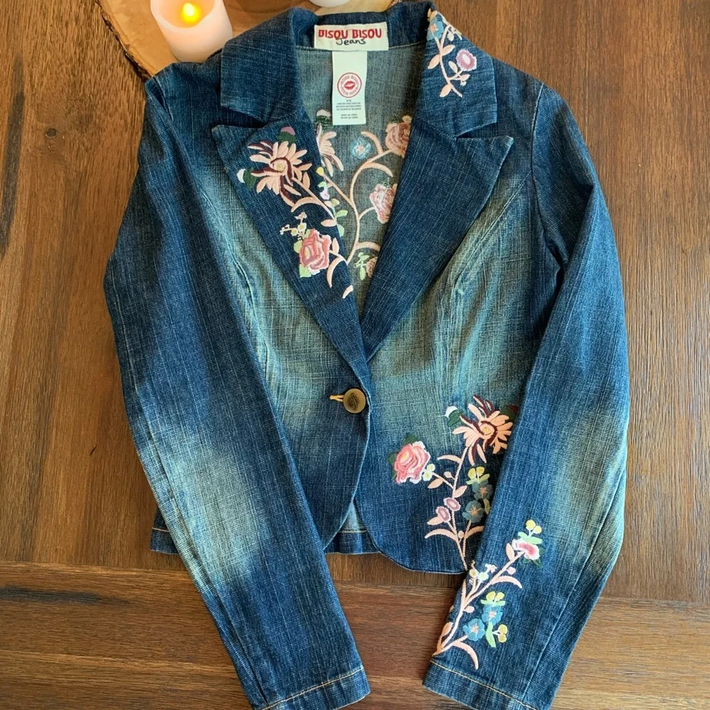 Bisou Bisou vintage Jean jacket - Picture 2 of 8